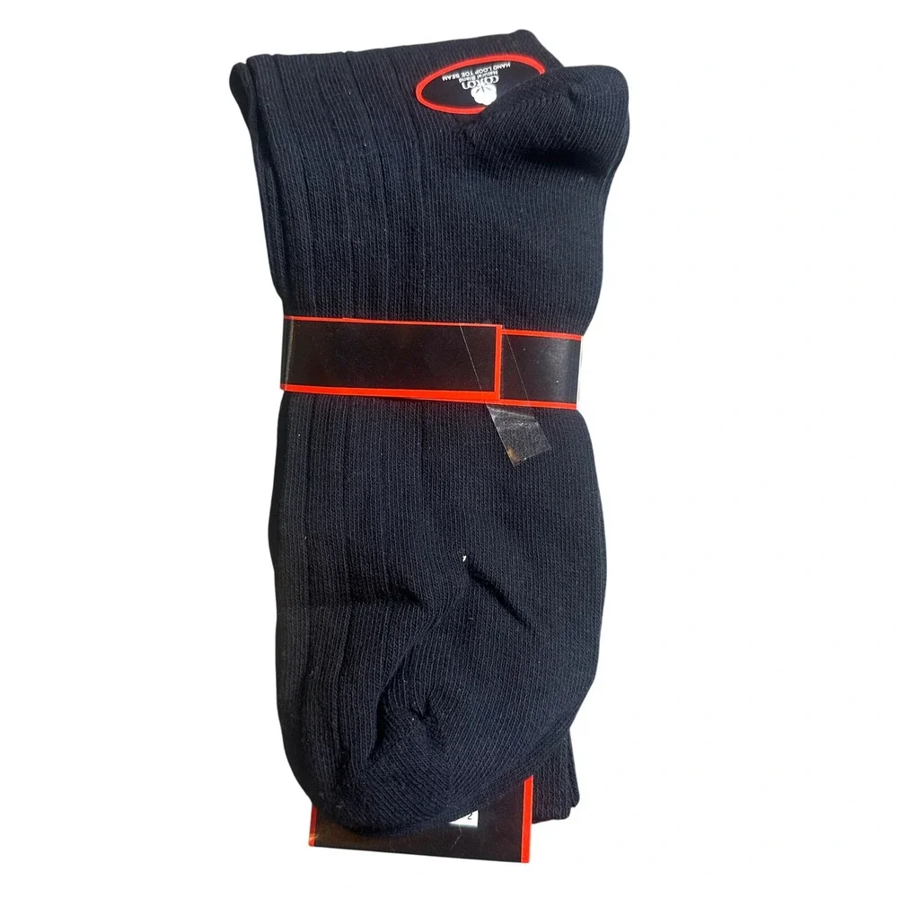 Stanley‎ Blacker Dress Socks Mens 13-16 Navy Blue NEW Vintage 1992 Ribbed Cotton